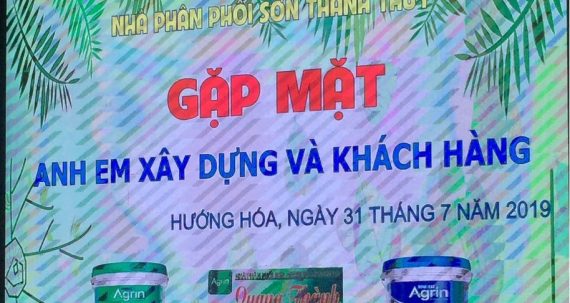 Hội nghị gặp mặt thợ thầu – Gương mặt thương hiệu của NPP Thành Thủy – Hướng Hóa – Quảng Trị